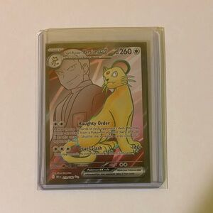 Pokemon TCG: Team Rocket’s Persian ex Ultra Rare Destined Rivals